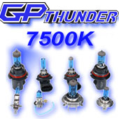 GP Thunder 7500k Super White Xenon Bulbs